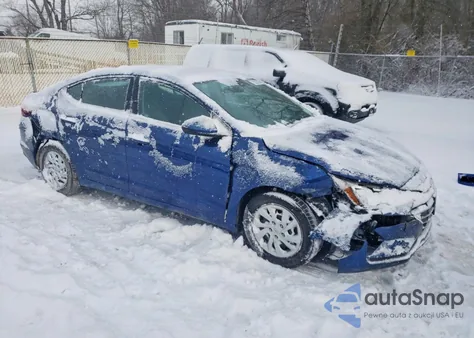 2019 Hyundai Elantra Se from USA, damaged, VIN 5NPD74LF1KH449309